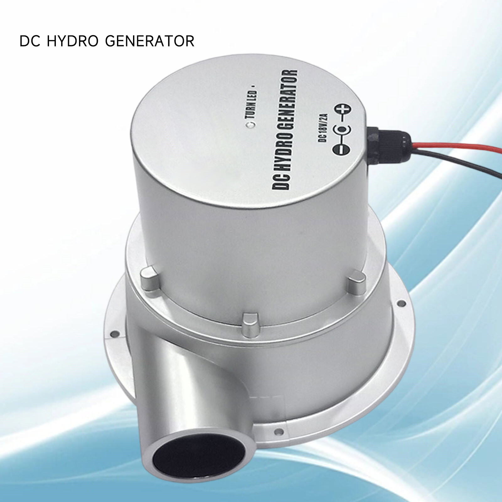 36/50W Water Flow Pump Micro Hydro Generator Turbine Flow Hydraulic Power Energy