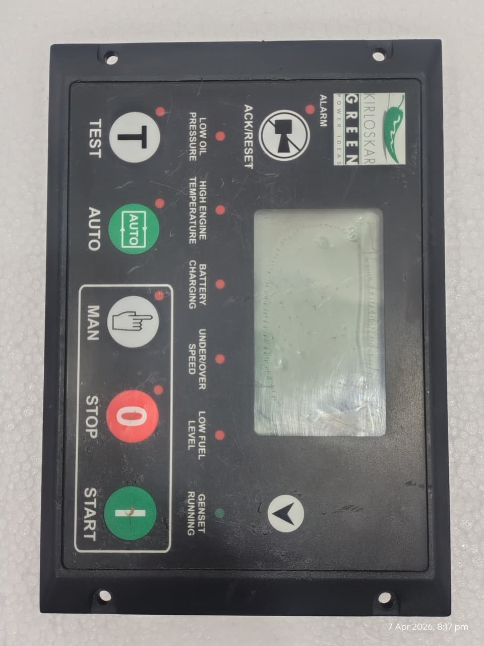 Sell Parts Lot Of 2 Piece Kirloskar Green KG934V1 W AKG 545 Generator Controller