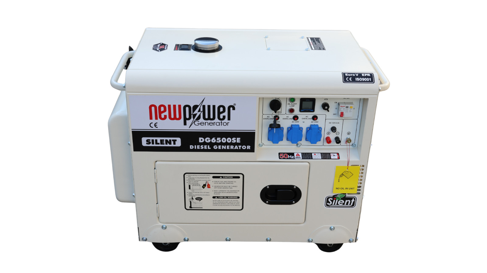 DG6500SE Stromerzeuger 5,5 kw 5500 W 3x230V Diesel Stromaggregat E-Start AVR
