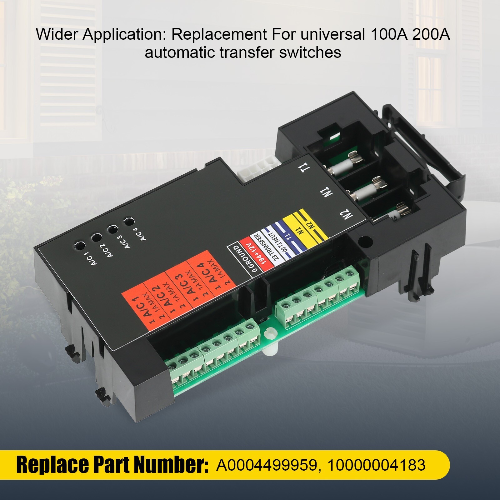 New Smart AC Module Load Shed Module & Fuse A0004499959 For Generac Generator