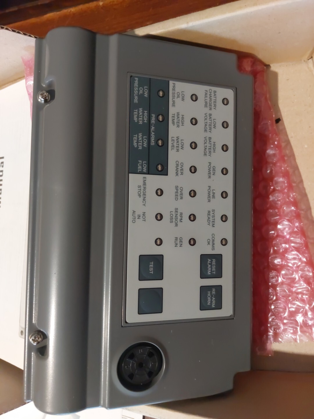 GENERAC REMOTE ALARM.ANNUNCIATOR UNIT NEW 21 LIGHT PROFESSIONAL GRADE