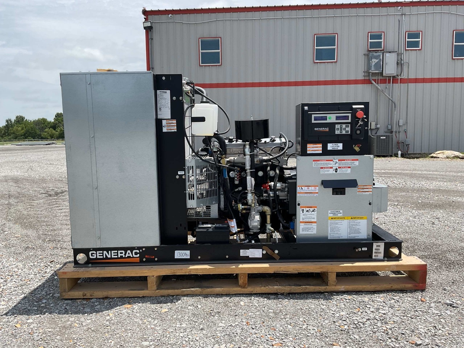 2021 New Surplus 25kW Generac NG Generator