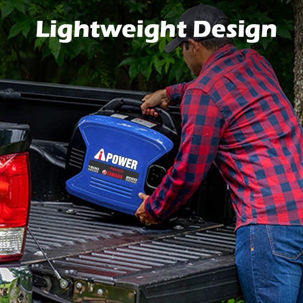 A-iPower 2000 Watt Portable Inverter Generator Powered By Yamaha Engine