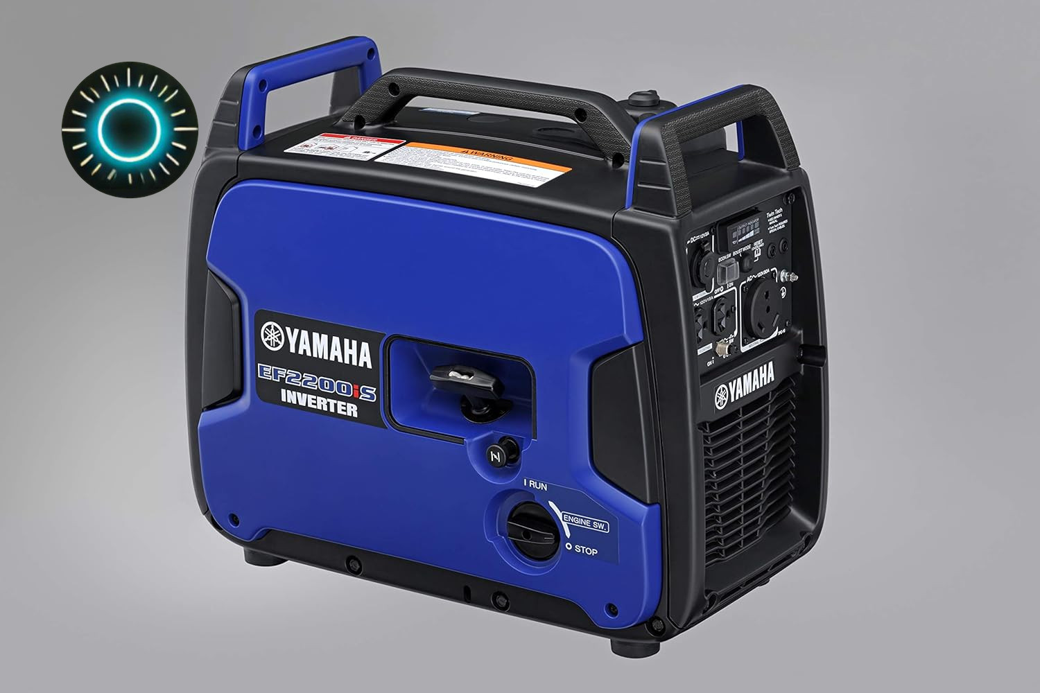Ef2200Is Inverter Generator 2200 Watts Blue Powerful Yamaha 79cc Engine Provides