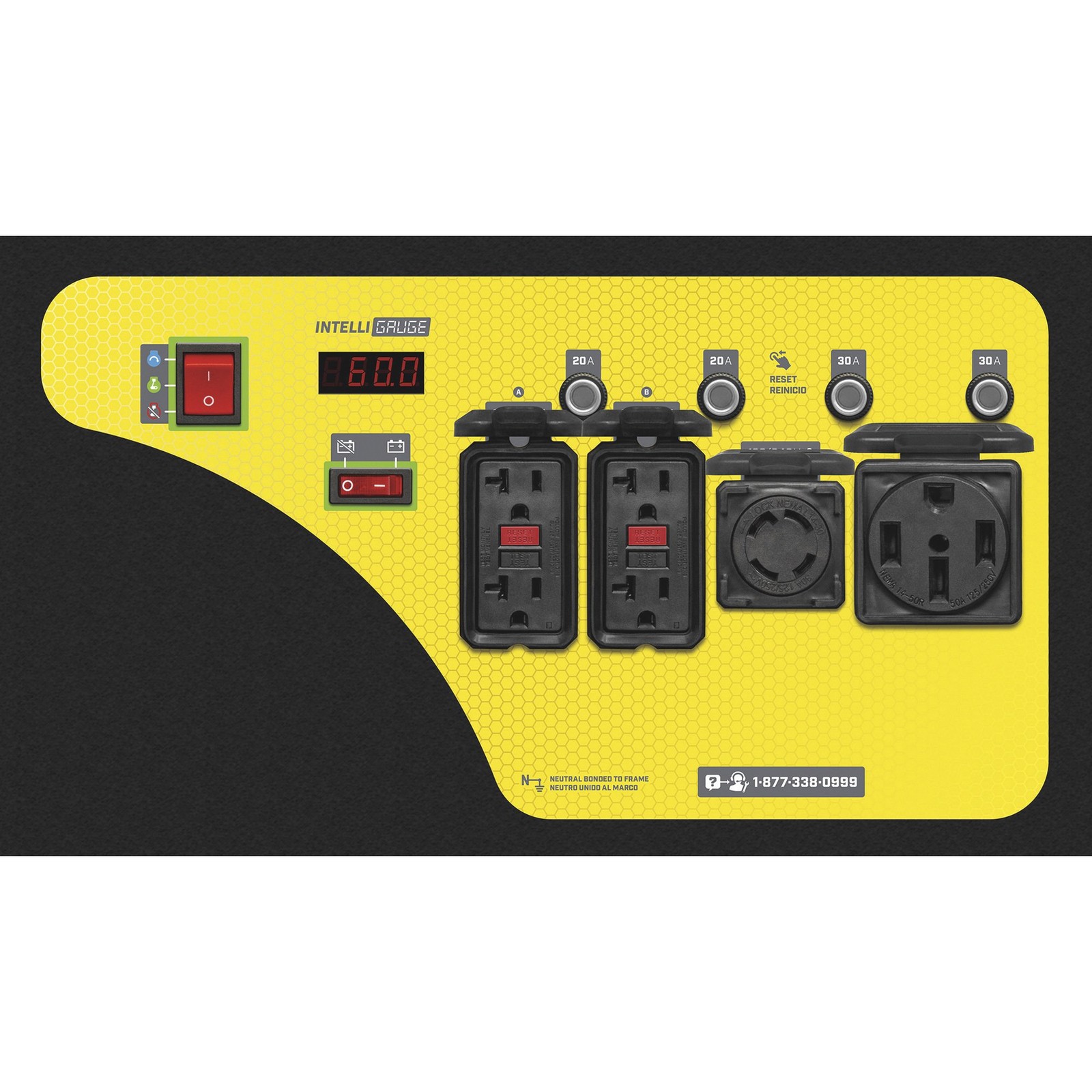 Champion Power Equipment Portable Gas Generator — 9375 Surge Watts, 7500 Rated