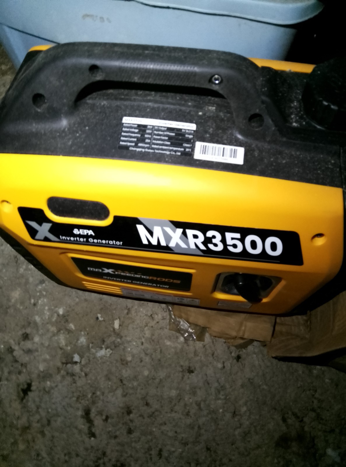 MaXpeedingrods MXR3500 Gas-Powered Portable Inverter Generator