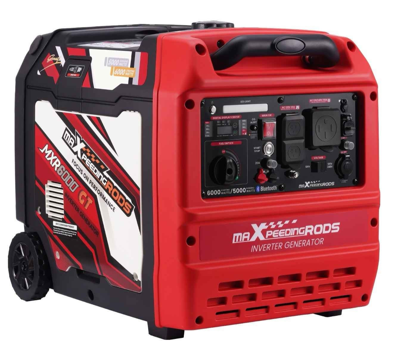 6000 Watt Generator MXR6000GT – 50 Amp. Real Photos & Video. Quiet Technology
