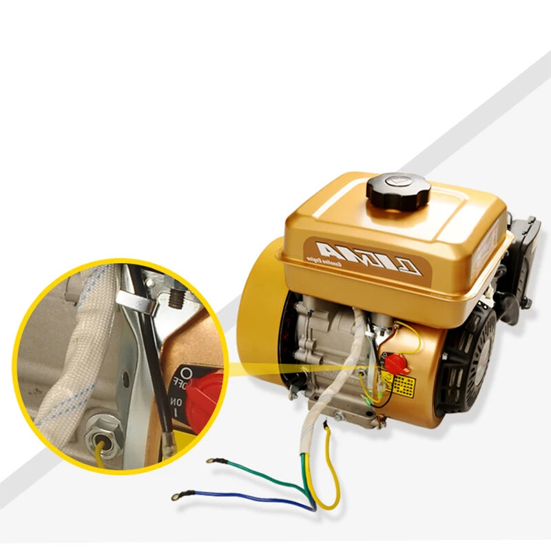 12v-24V 6KW Parking Air Conditioning Gasoline Generator diesel fuel Truck