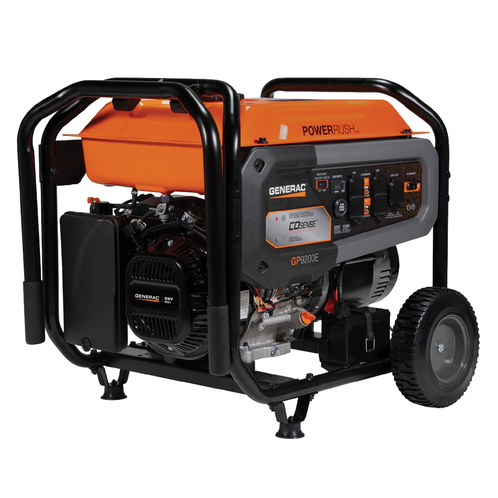 Generac 11,250W Starting / 9200W Running Electric Start Portable Generator