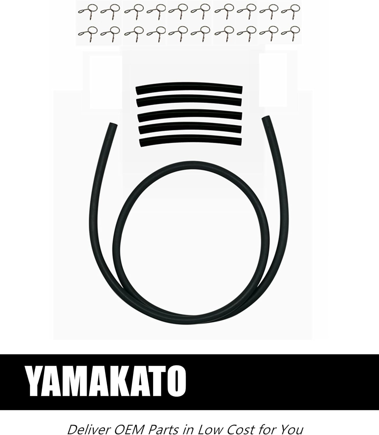 YAMAKATO Generator Fuel Line Kit 3/16 for Small Engine Champion Honda Predator