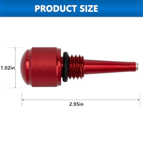 2Pcs Replacement Magnetic Dipstick for Inverter Generators, Compatible with Red